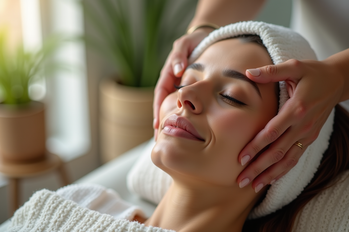 massage visage