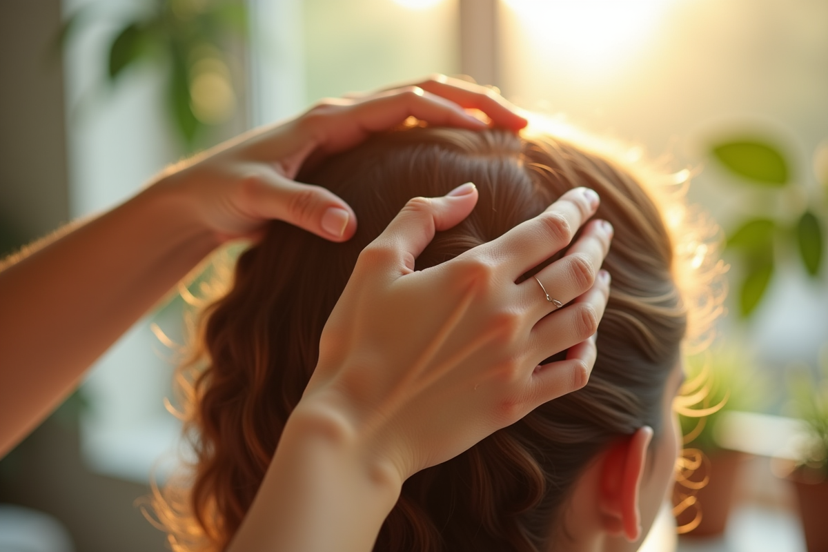 cheveux stress
