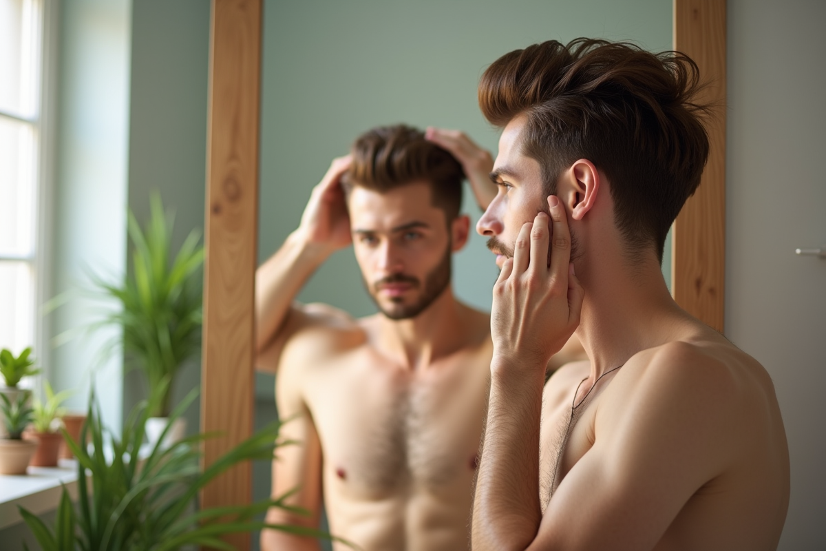 cheveux réveil