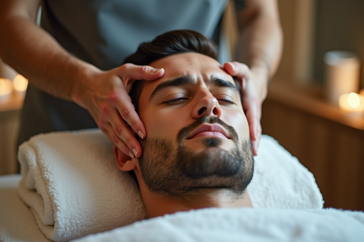 massage tête