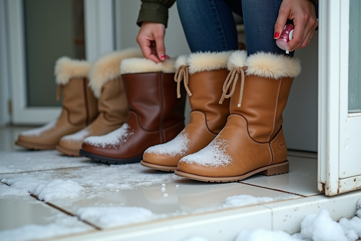 chaussures neige